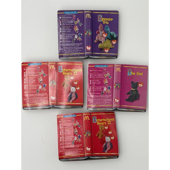 2000 McDonald’s Ty Beanie Babies | Set of 4 | Sealed & Vintage! - Picture 2 of 2